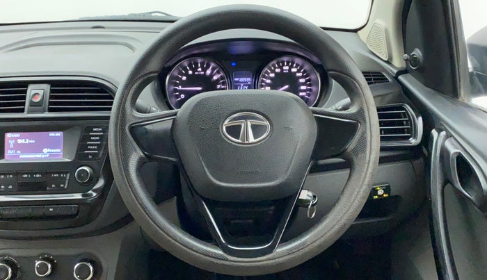 2019 Tata TIGOR XM PETROL, CNG, Manual, 1,00,679 km, Steering Wheel Close Up