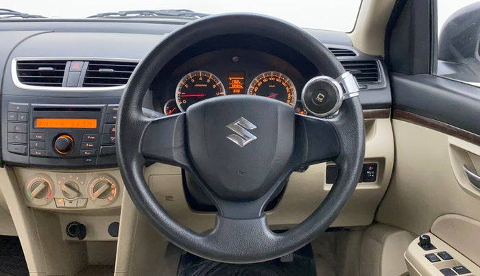 2013 Maruti Swift Dzire VXI, Petrol, Manual, 58,464 km, Steering Wheel Close Up