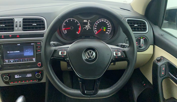 2021 Volkswagen Vento HIGHLINE PLUS 1.0 TSI AT, Petrol, Automatic, 18,837 km, Steering Wheel Close Up