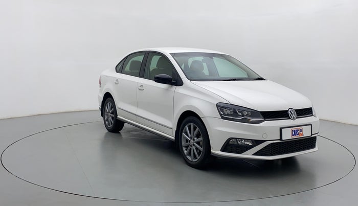 2021 Volkswagen Vento HIGHLINE PLUS 1.0 TSI AT, Petrol, Automatic, 18,837 km, Right Front Diagonal