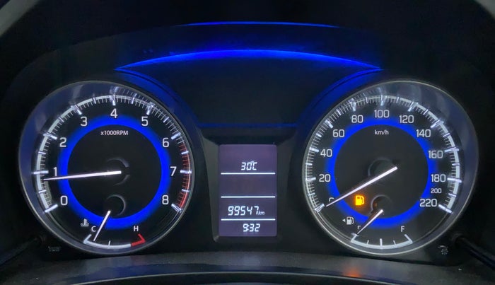 2016 Maruti Baleno DELTA PETROL 1.2, Petrol, Manual, 99,547 km, Odometer Image