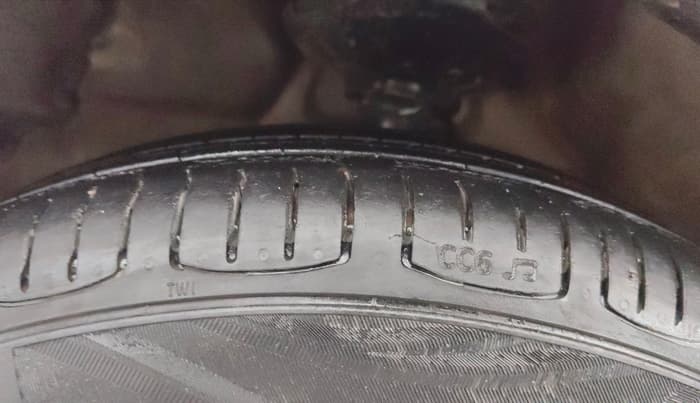 2017 Maruti Celerio ZXI AMT (O), Petrol, Automatic, 1,34,237 km, Left Front Tyre Tread