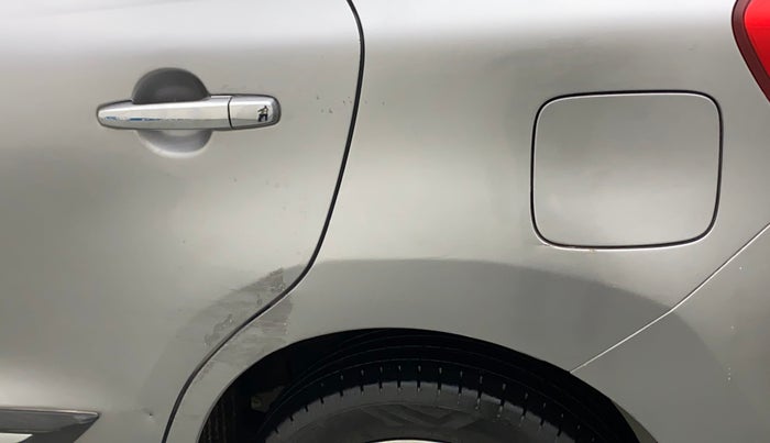 2019 Maruti Baleno ZETA CVT PETROL 1.2, Petrol, Automatic, 39,982 km, Left quarter panel - Minor scratches