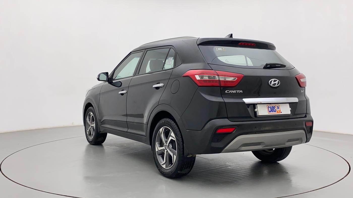 2019 Hyundai Creta SX (O) EXECUTIVE 1.6 PETROL, Petrol, Manual, 64,393 km, Left Back Diagonal