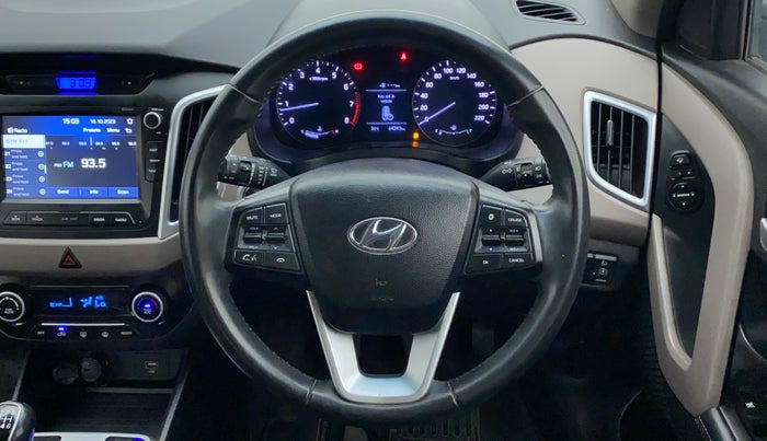 2019 Hyundai Creta SX (O) EXECUTIVE 1.6 PETROL, Petrol, Manual, 64,393 km, Steering Wheel Close Up