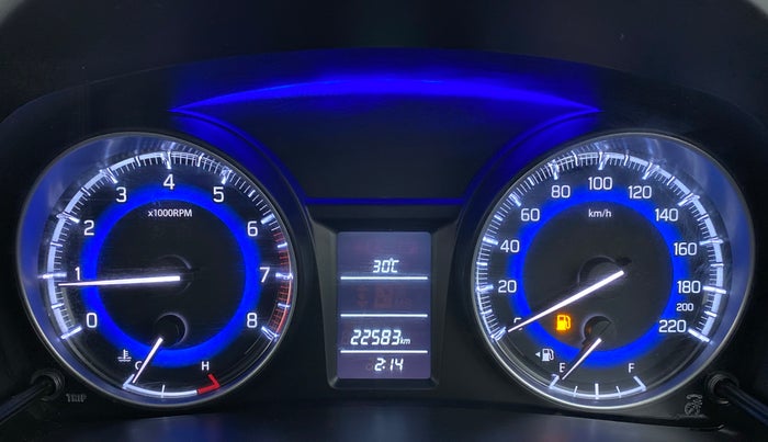 2021 Maruti Baleno DELTA 1.2 K12, Petrol, Manual, 22,883 km, Odometer Image