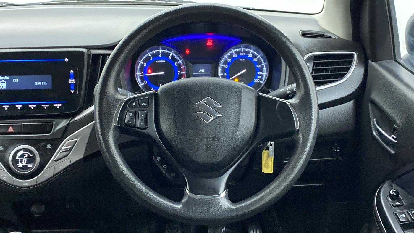2021 Maruti Baleno DELTA 1.2 K12, Petrol, Manual, 22,883 km, Steering Wheel Close Up