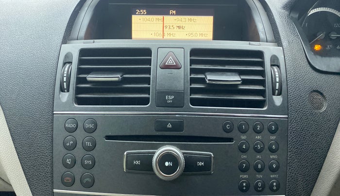 2009 Mercedes Benz C Class 220 CDI ELEGANCE AT, Diesel, Automatic, 66,546 km, Infotainment System