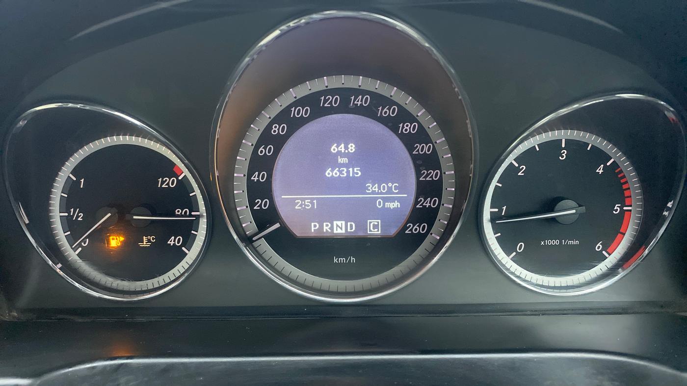 2009 Mercedes Benz C Class 220 CDI ELEGANCE AT, Diesel, Automatic, 66,546 km, Odometer Image