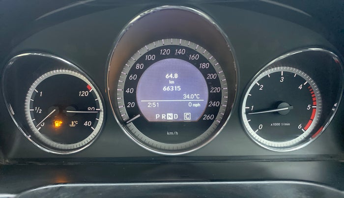 2009 Mercedes Benz C Class 220 CDI ELEGANCE AT, Diesel, Automatic, 66,546 km, Odometer Image