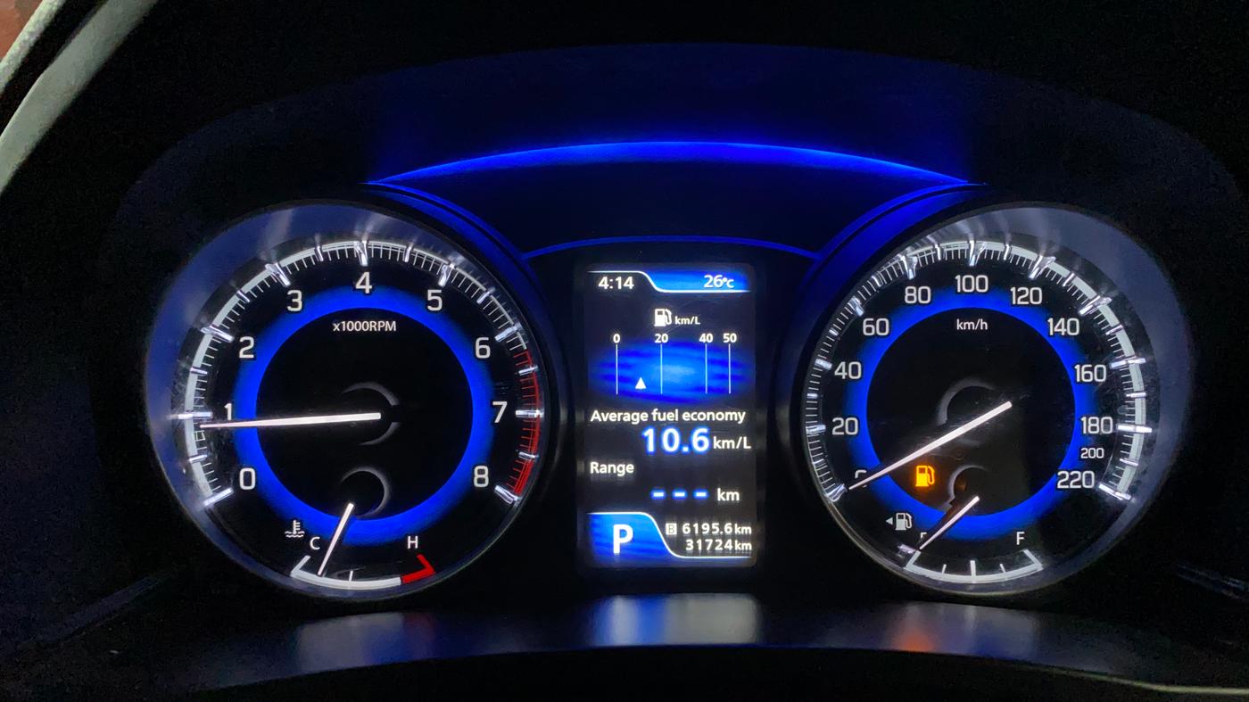 2020 Toyota Glanza V CVT, Petrol, Automatic, 31,830 km, Odometer Image