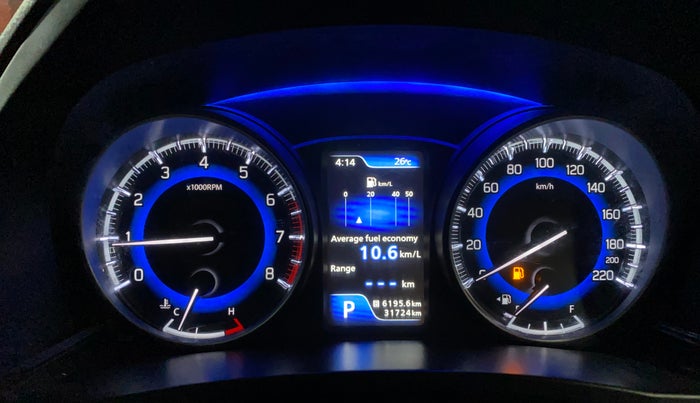 2020 Toyota Glanza V CVT, Petrol, Automatic, 31,716 km, Odometer Image