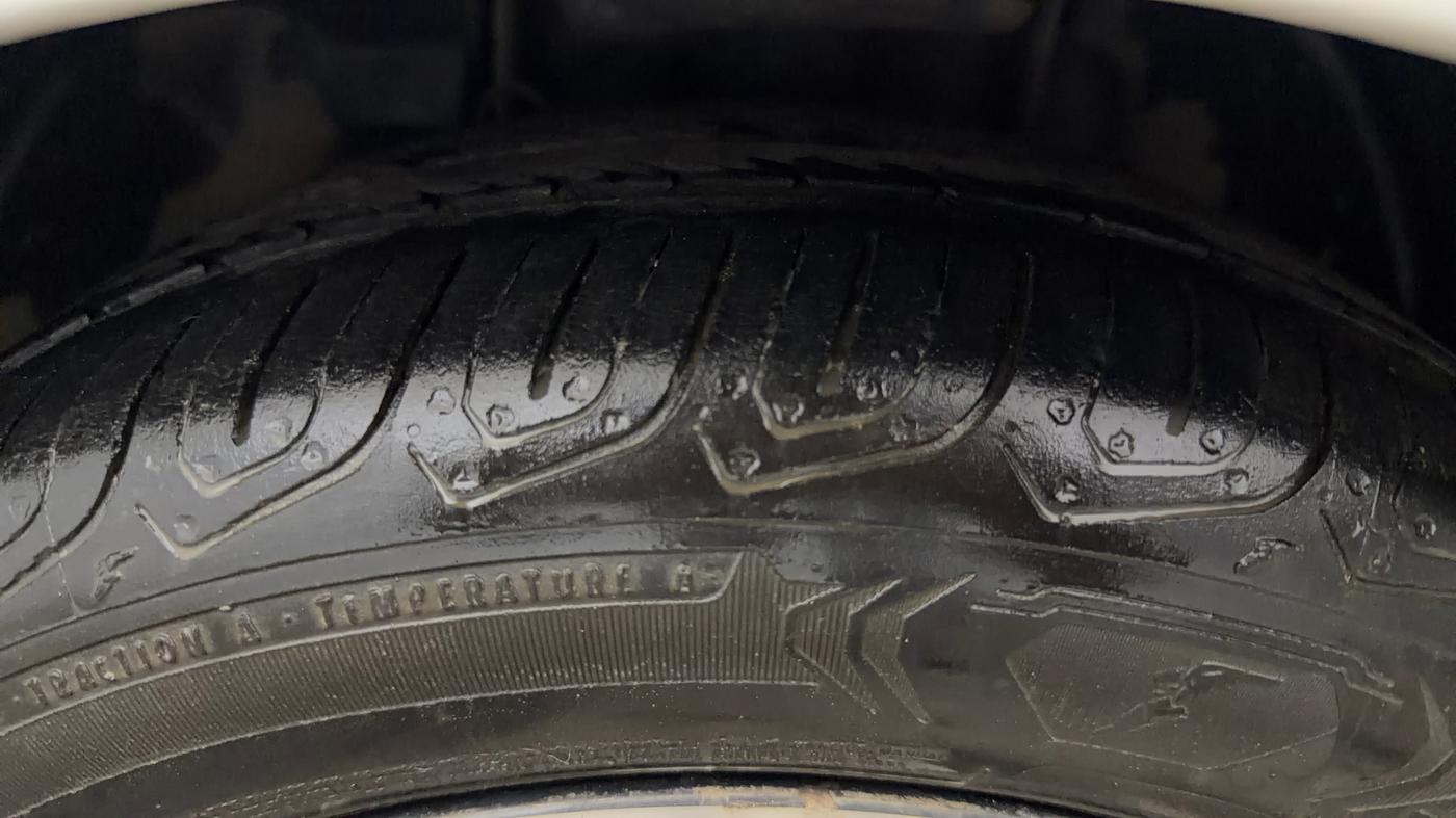 2022 Tata Tiago XZA PLUS PETROL, Petrol, Automatic, 76,725 km, Left Front Tyre Tread