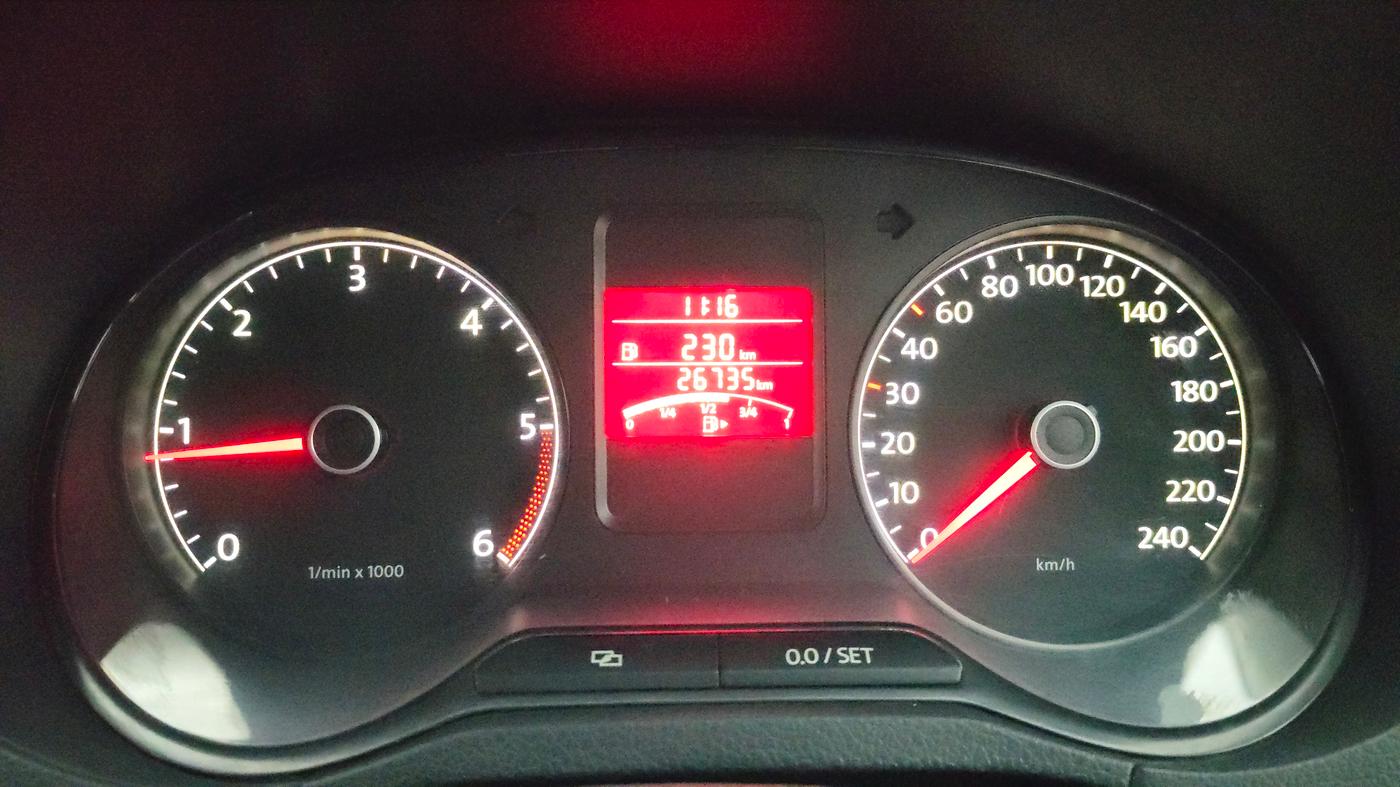 2013 Volkswagen Cross Polo HIGHLINE TDI, Diesel, Manual, 26,692 km, Odometer Image