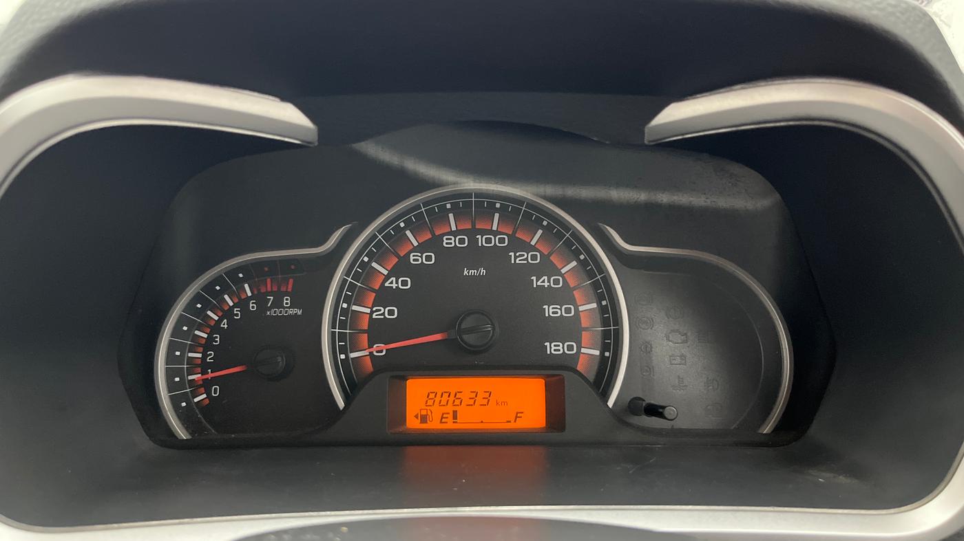 2017 Maruti Alto K10 VXI, Petrol, Manual, 80,632 km, Odometer Image