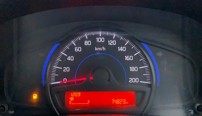 2018 Maruti Baleno SIGMA 1.2 K12, Petrol, Manual, 75,340 km, Odometer Image