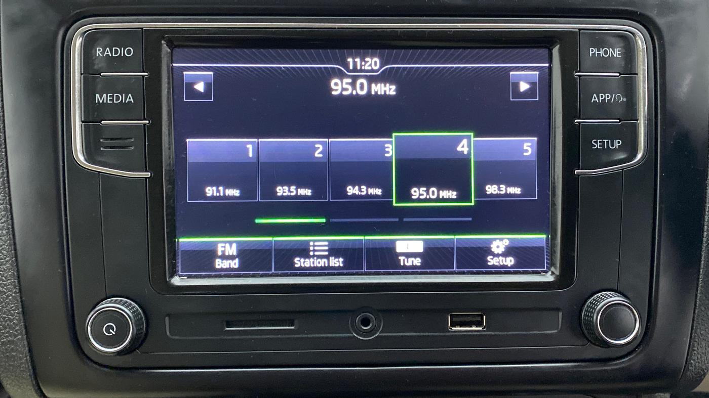 2020 Skoda Rapid 1.0 AMBITION TSI MT, Petrol, Manual, 20,850 km, Infotainment System