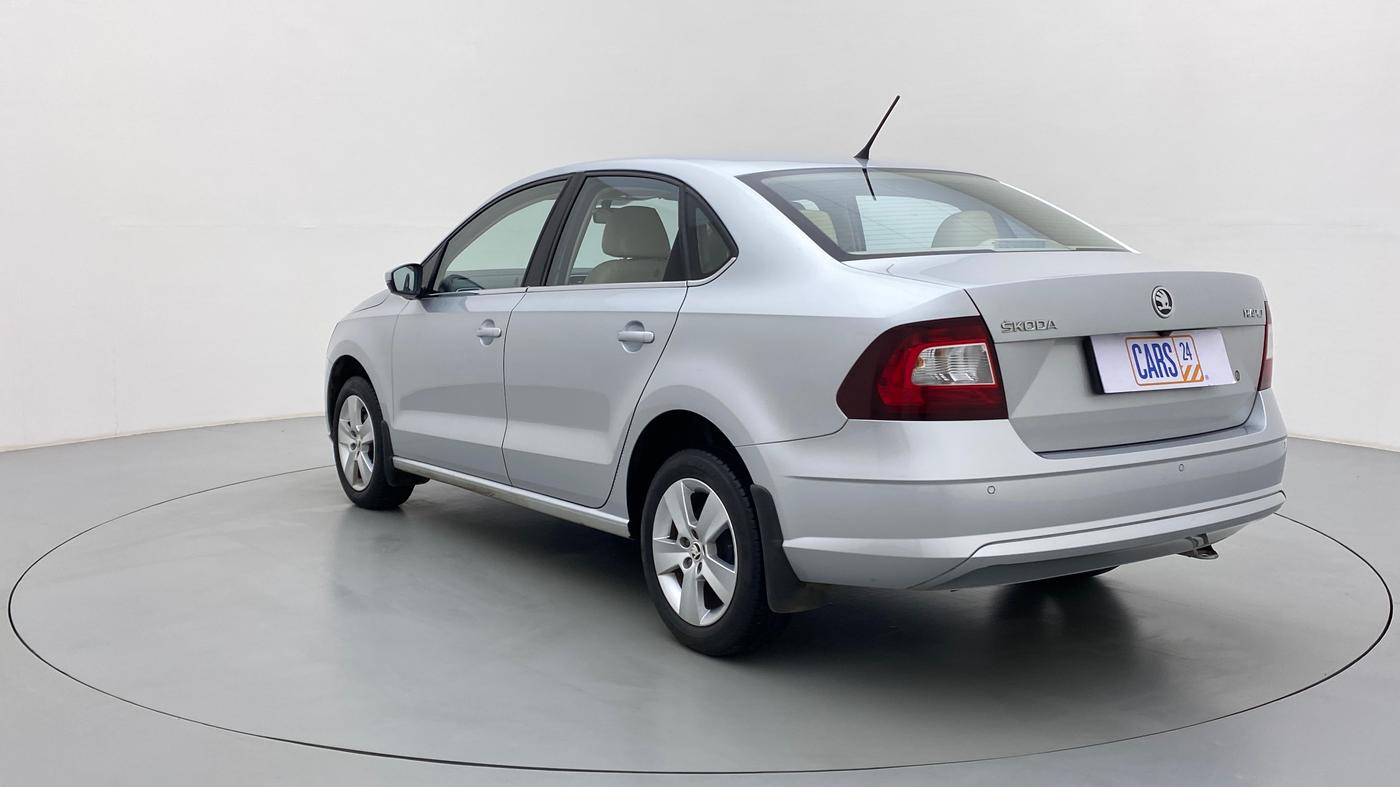 2020 Skoda Rapid 1.0 AMBITION TSI MT, Petrol, Manual, 20,850 km, Left Back Diagonal
