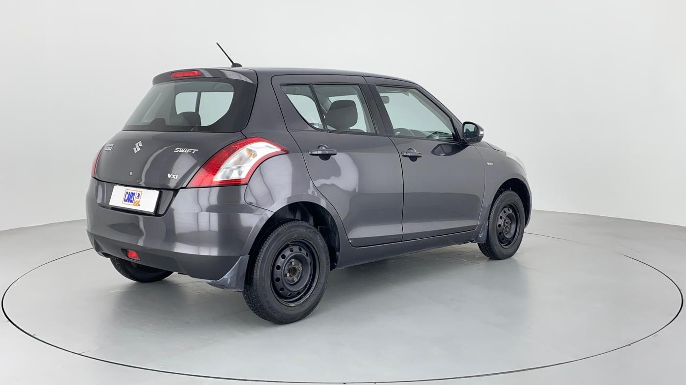 2014 Maruti Swift VXI D, Petrol, Manual, 1,11,728 km, Right Back Diagonal