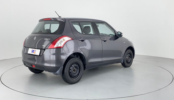 2014 Maruti Swift VXI D, Petrol, Manual, 76,900 km, Right Back Diagonal