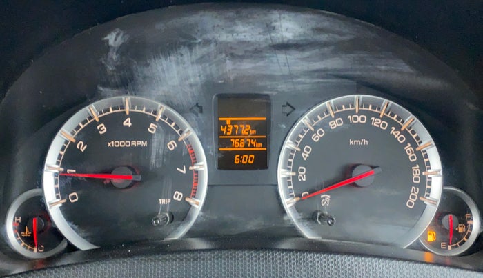 2014 Maruti Swift VXI D, Petrol, Manual, 76,900 km, Odometer Image