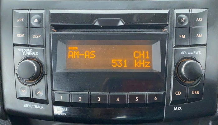 2014 Maruti Swift VXI D, Petrol, Manual, 76,900 km, Infotainment System