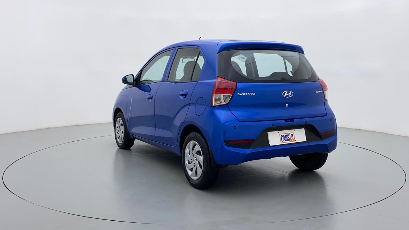 2019 Hyundai NEW SANTRO 1.1 SPORTZ MT CNG, CNG, Manual, 19,169 km, Left Back Diagonal