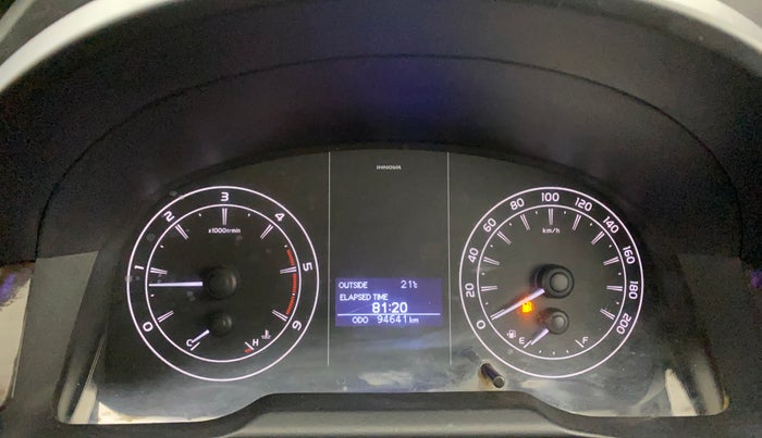 2021 Toyota Innova Crysta 2.4 G 7 STR, Diesel, Manual, 94,639 km, Odometer Image