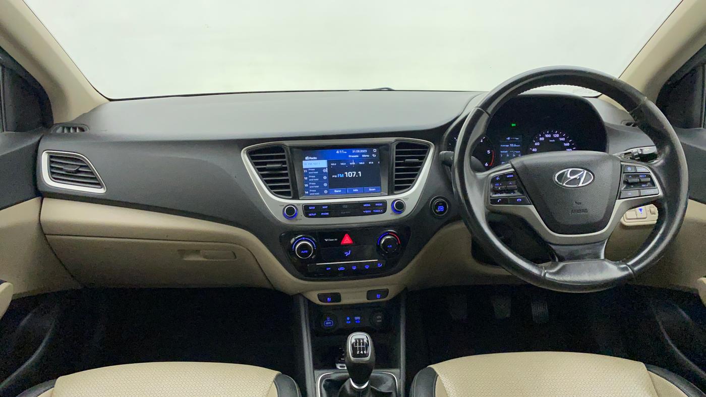2018 Hyundai Verna 1.6 SX (O) CRDI MT, Diesel, Manual, 55,220 km, Dashboard