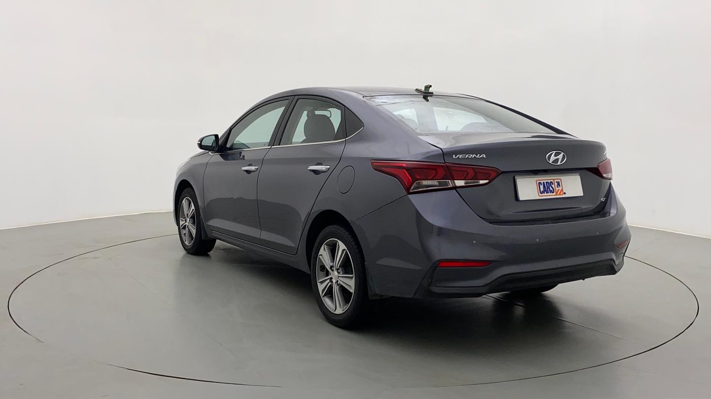 2018 Hyundai Verna 1.6 SX (O) CRDI MT, Diesel, Manual, 55,220 km, Left Back Diagonal