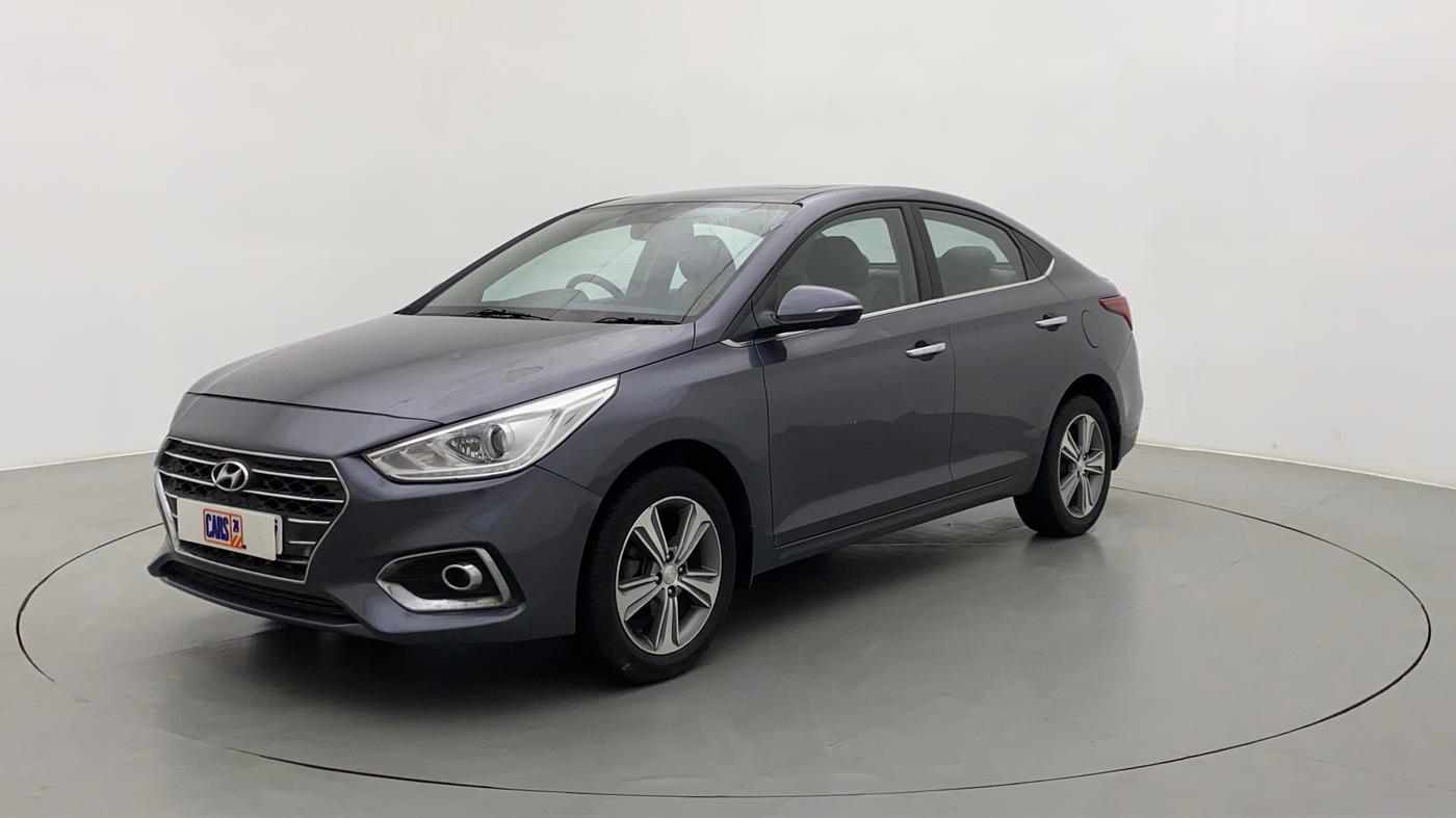 2018 Hyundai Verna 1.6 SX (O) CRDI MT, Diesel, Manual, 55,220 km, Left Front Diagonal