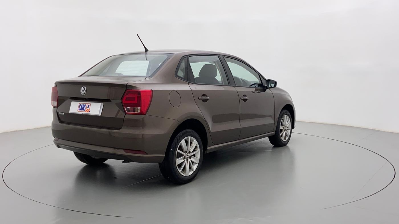 2016 Volkswagen Ameo HIGHLINE 1.2, Petrol, Manual, 64,500 km, Right Back Diagonal