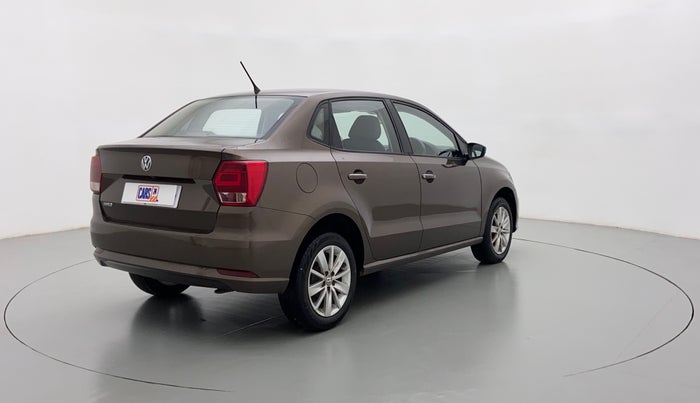 2016 Volkswagen Ameo HIGHLINE 1.2, Petrol, Manual, 64,500 km, Right Back Diagonal