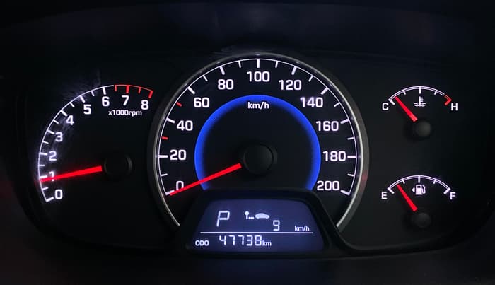 2014 Hyundai Grand i10 ASTA AT 1.2 KAPPA VTVT, Petrol, Automatic, 47,734 km, Odometer Image