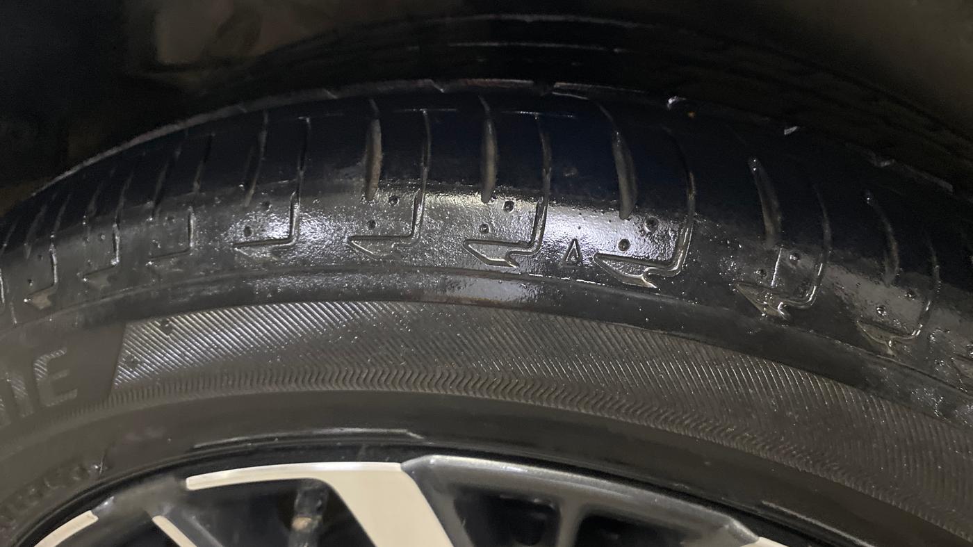 2017 Honda City 1.5L I-VTEC ZX CVT, Petrol, Automatic, 70,803 km, Right Rear Tyre Tread