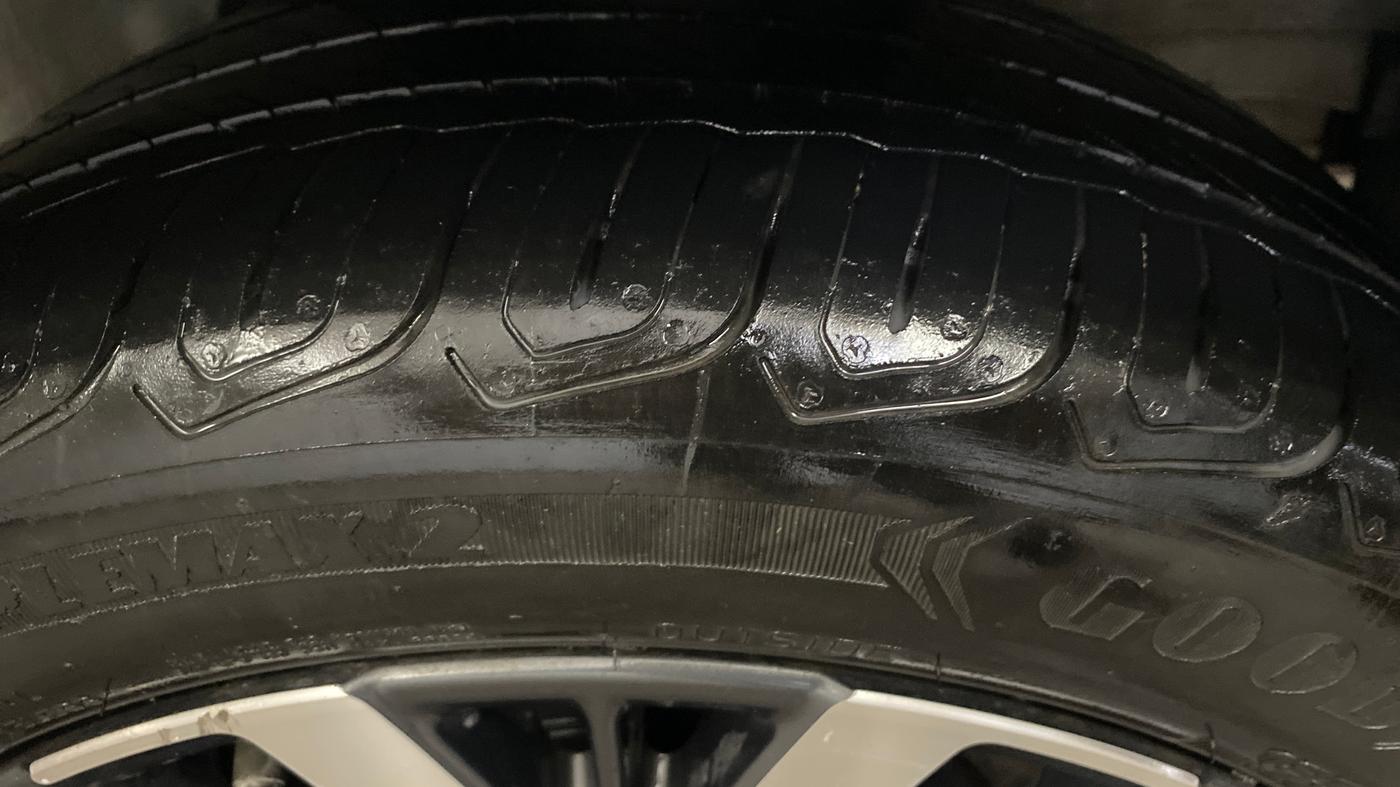 2017 Honda City 1.5L I-VTEC ZX CVT, Petrol, Automatic, 70,803 km, Left Rear Tyre Tread