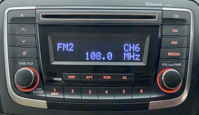 2017 Maruti Ciaz ZETA 1.4 VVT AMT, Petrol, Automatic, 30,492 km, Infotainment System