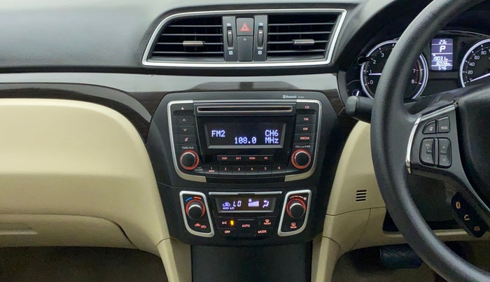 2017 Maruti Ciaz ZETA 1.4 VVT AMT, Petrol, Automatic, 30,492 km, Air Conditioner