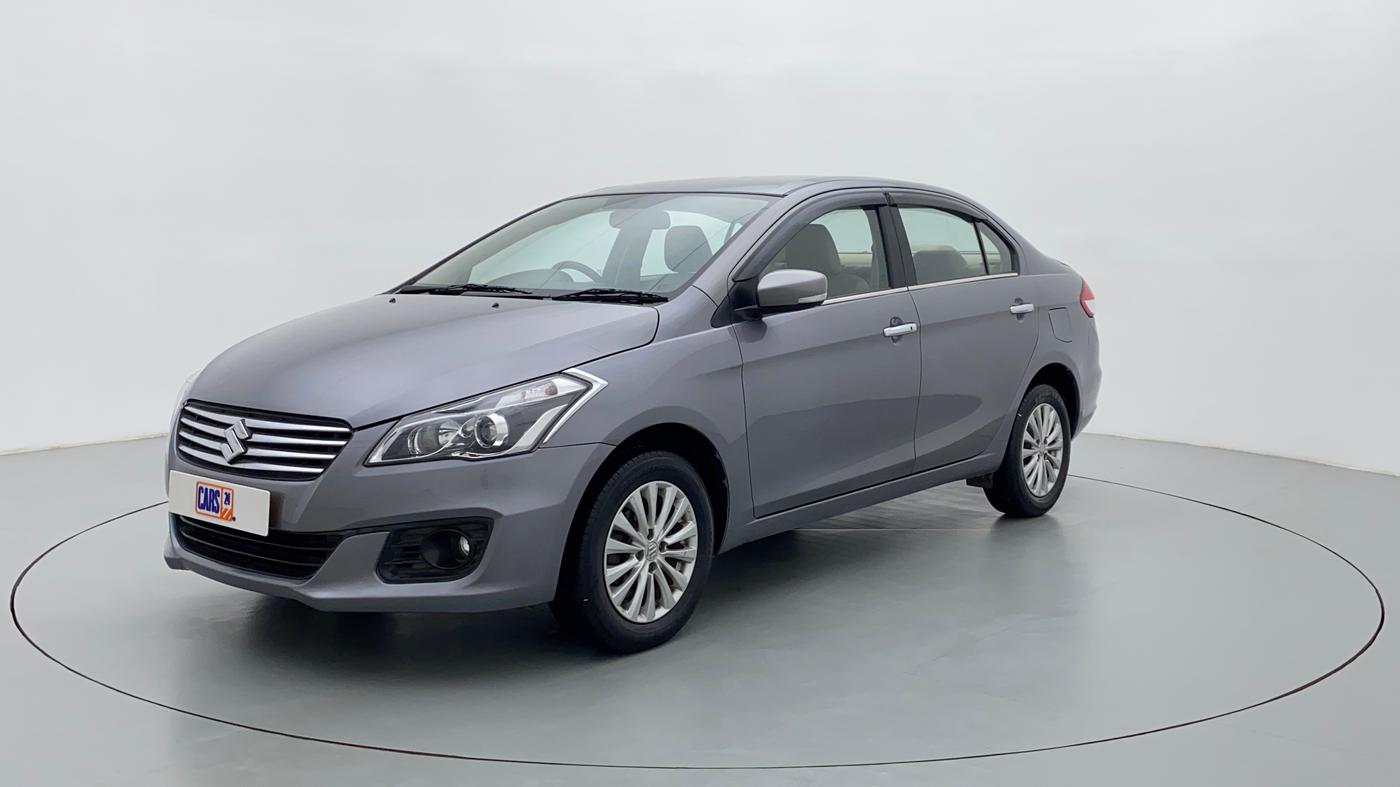 2017 Maruti Ciaz ZETA 1.4 VVT AMT, Petrol, Automatic, 30,492 km, Left Front Diagonal