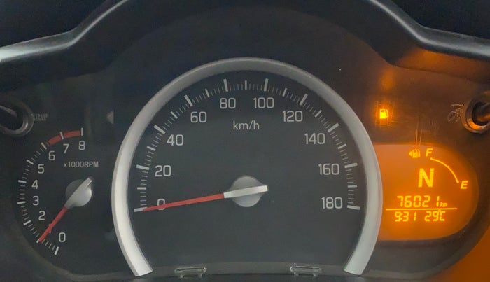 2015 Maruti Celerio VXI AMT, Petrol, Automatic, 76,021 km, Odometer Image