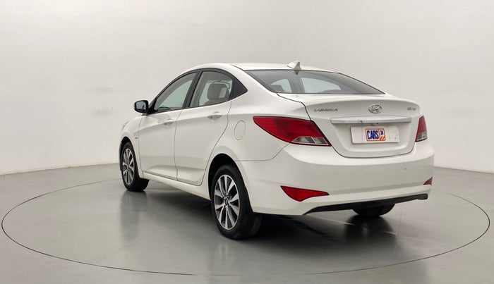 2016 Hyundai Verna FLUIDIC 1.6 VTVT SX AT, Petrol, Automatic, 29,406 km, Left Back Diagonal