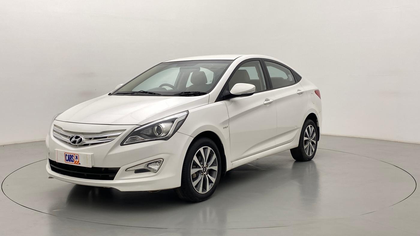 2016 Hyundai Verna FLUIDIC 1.6 VTVT SX AT, Petrol, Automatic, 29,406 km, Left Front Diagonal
