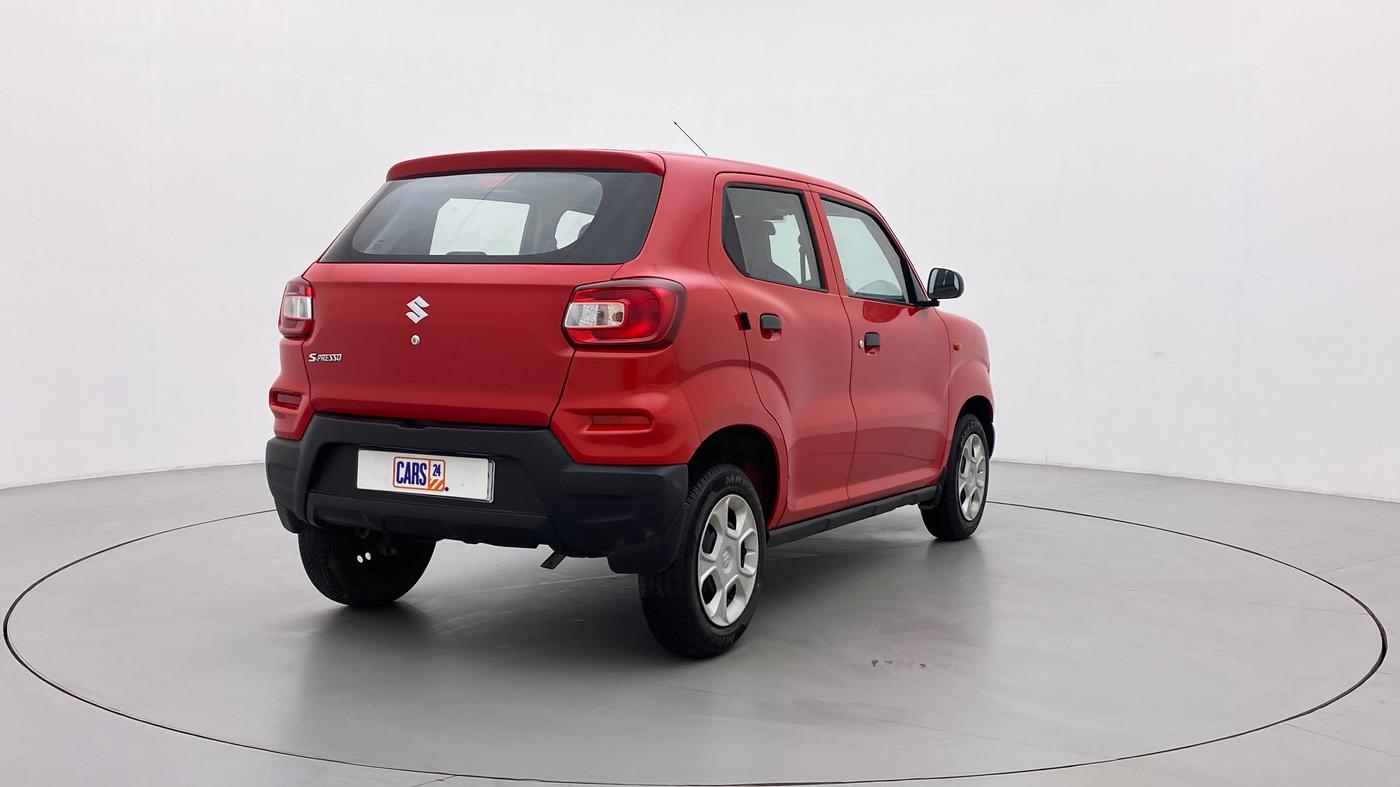 2019 Maruti S PRESSO VXI (O), Petrol, Manual, 7,863 km, Right Back Diagonal