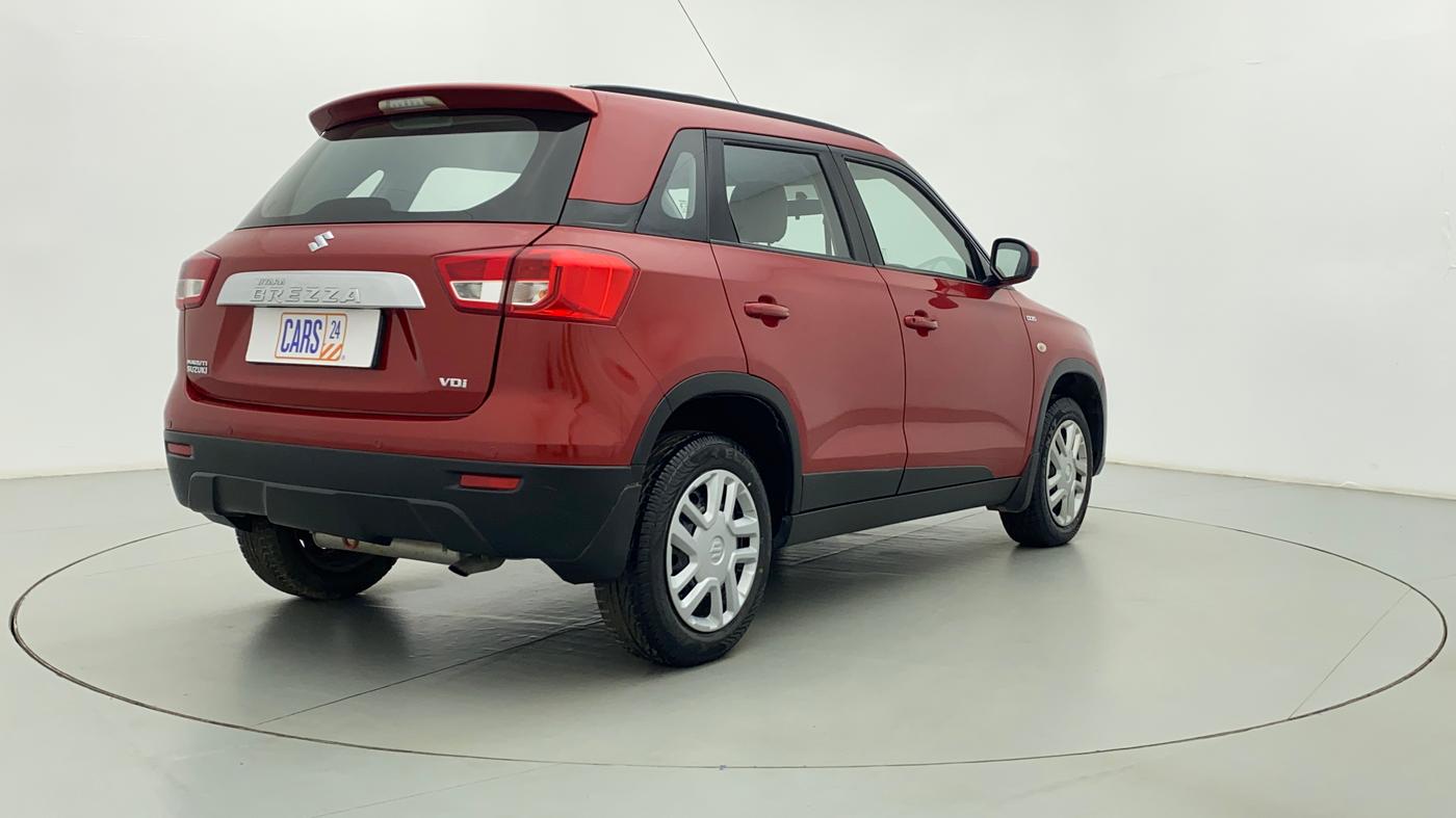 2018 Maruti Vitara Brezza VDI, Diesel, Manual, 52,765 km, Right Back Diagonal (45- Degree) View