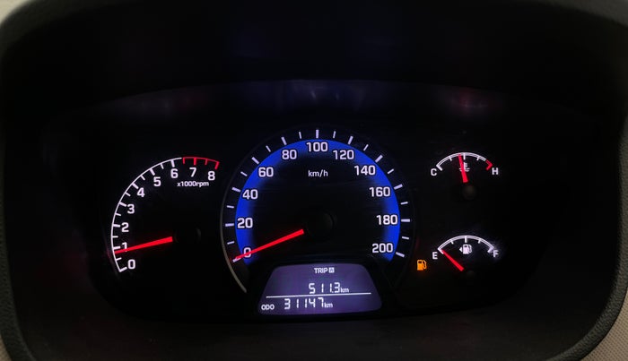 2019 Hyundai Xcent S 1.2, Petrol, Manual, 31,094 km, Odometer Image