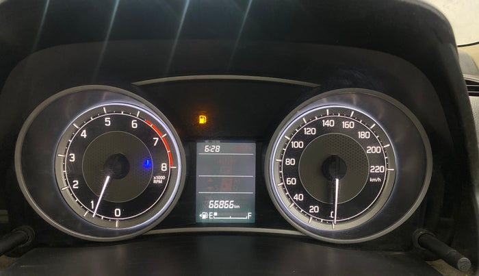 2023 Maruti Dzire VXI, Petrol, Manual, 66,825 km, Odometer Image