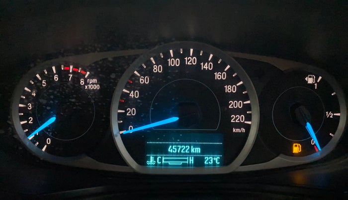 2018 Ford Figo Aspire TITANIUM 1.2 PETROL, Petrol, Manual, 45,715 km, Odometer Image