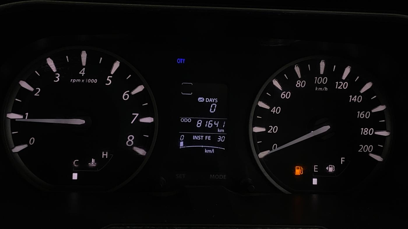 2016 Tata Zest XT PETROL, Petrol, Manual, 81,657 km, Odometer Image