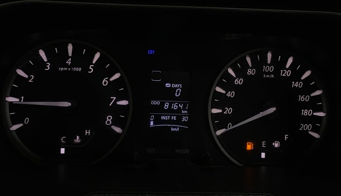 2016 Tata Zest XT PETROL, Petrol, Manual, 81,633 km, Odometer Image
