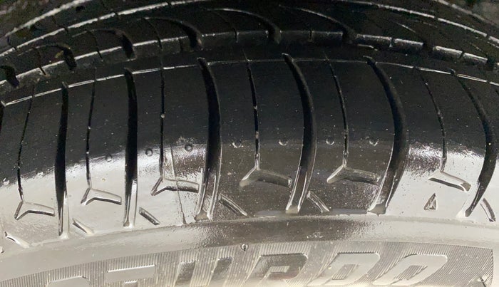 2016 Tata Zest XT PETROL, Petrol, Manual, 81,633 km, Left Rear Tyre Tread